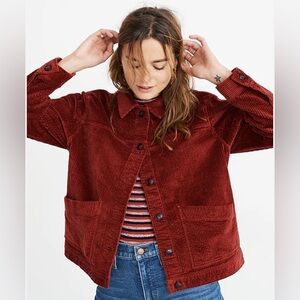 Madewell Corduroy Swing Chore Coat
